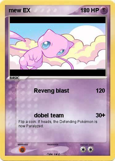 Pokemon mew EX