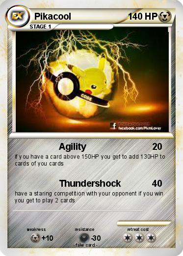 Pokemon Pikacool