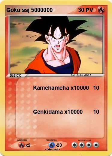 Pokemon Goku ssj 5000000