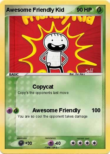 Pokemon Awesome Friendly Kid