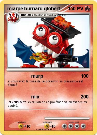 Pokemon miarpe burnard globert