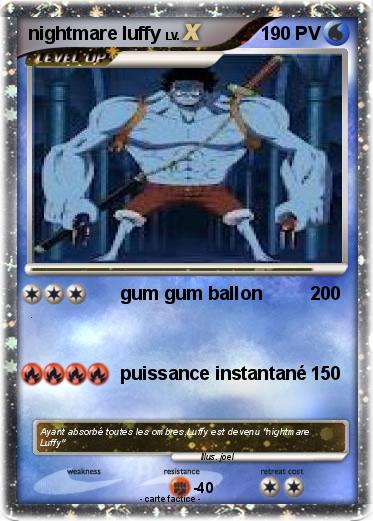 Pokemon nightmare luffy