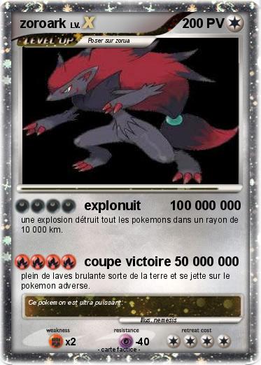 Pokemon zoroark