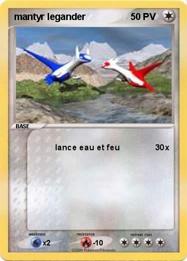 Pokemon mantyr legander