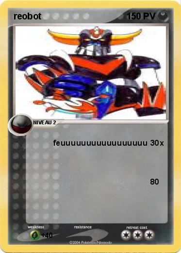 Pokemon reobot