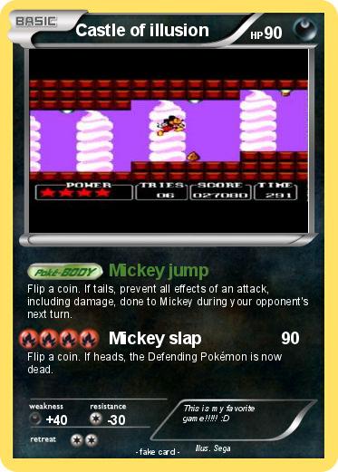 Pokemon Castle of illusion