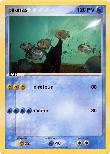 Pokemon piranas