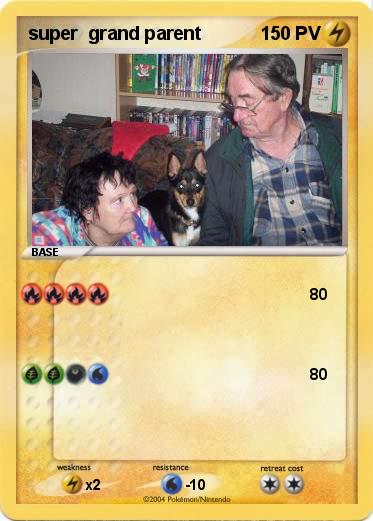 Pokemon super  grand parent