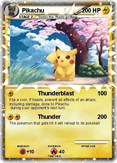 Pokemon Pikachu