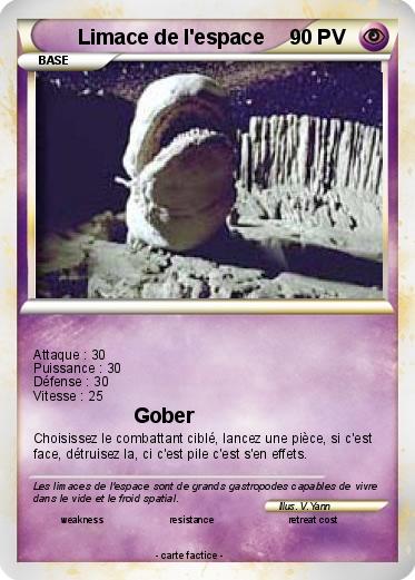 Pokemon Limace de l'espace