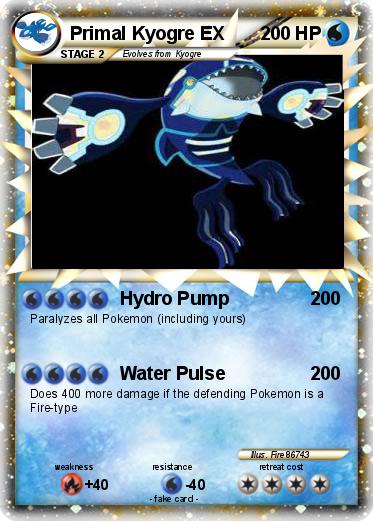 Pokemon Primal Kyogre EX