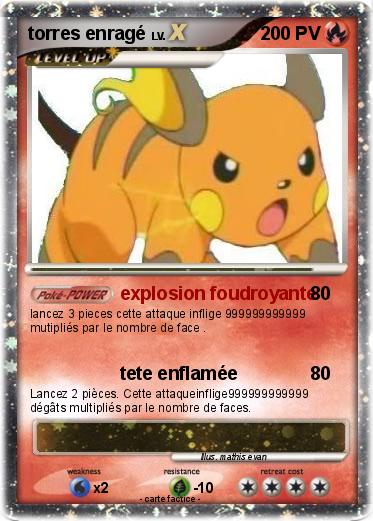 Pokemon torres enragé