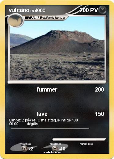 Pokemon vulcano