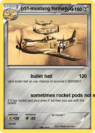 Pokemon p51-mustang formation