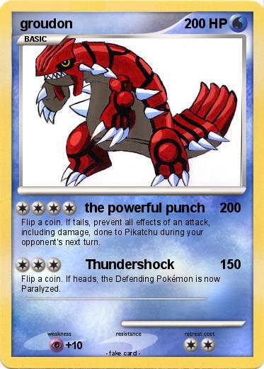 Pokemon groudon