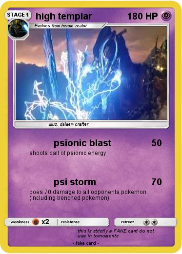 Pokemon high templar