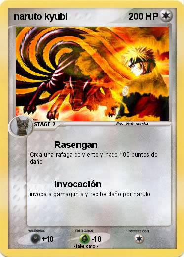 Pokemon naruto kyubi