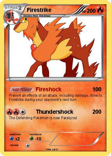 Pokemon Firestrike