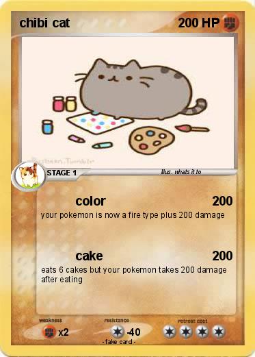 Pokemon chibi cat