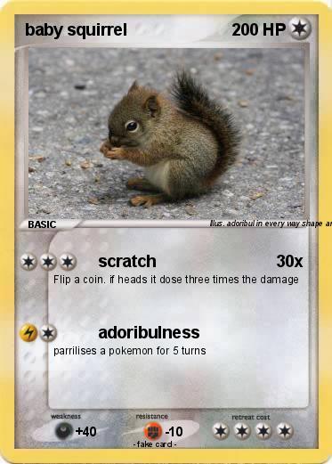 Pokemon baby squirrel