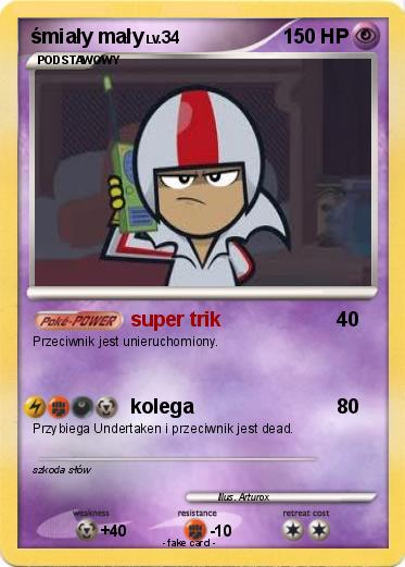 Pokemon śmiały mały