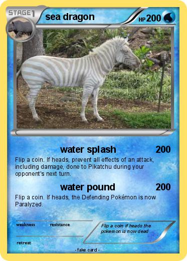 Pokemon sea dragon