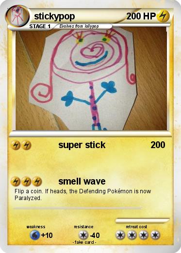 Pokemon stickypop