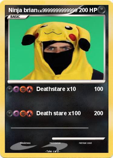Pokemon Ninja brian