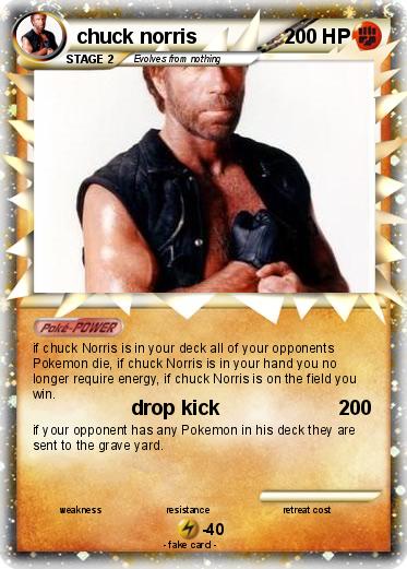 Pokemon chuck norris
