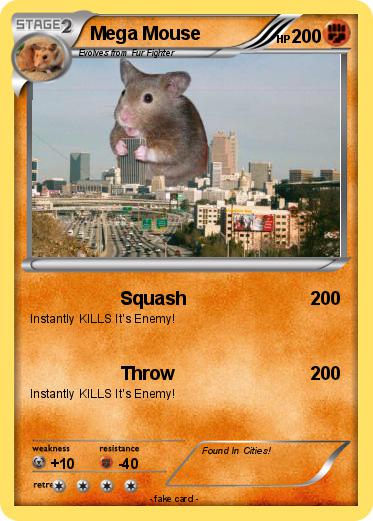 Pokemon Mega Mouse