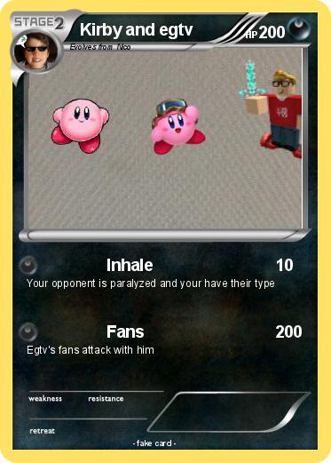 Pokemon Kirby and egtv