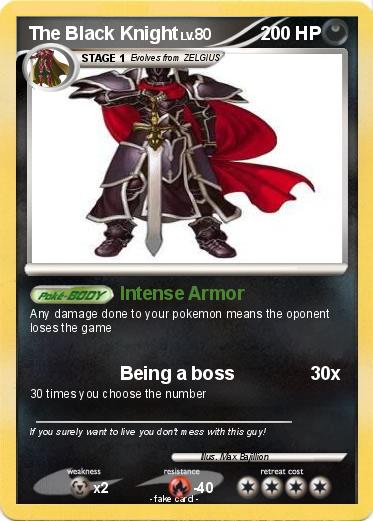 Pokemon The Black Knight