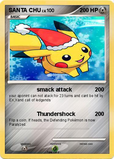 Pokemon SANTA CHU