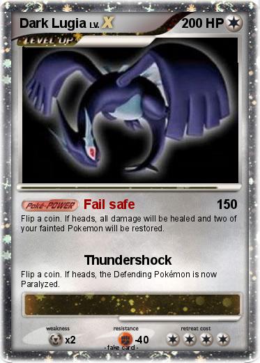 Pokemon Dark Lugia