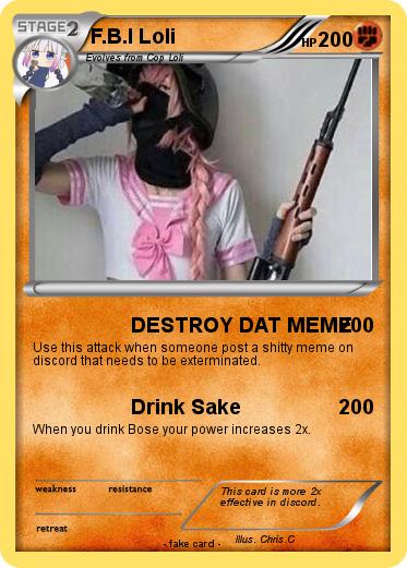 Pokemon F.B.I Loli