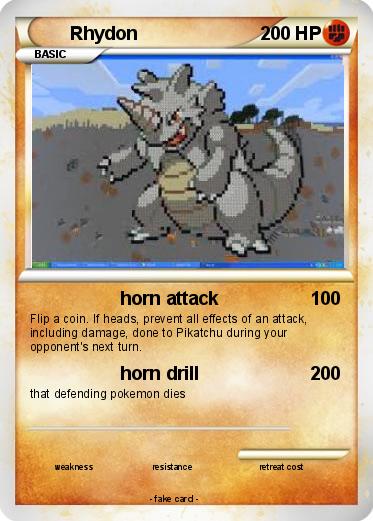 Pokemon Rhydon