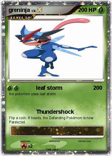 Pokemon greninja