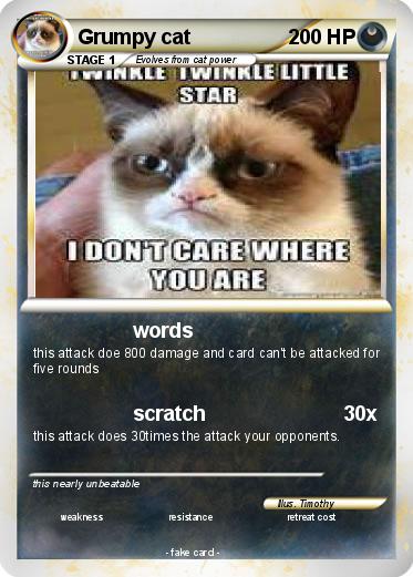 Pokemon Grumpy cat