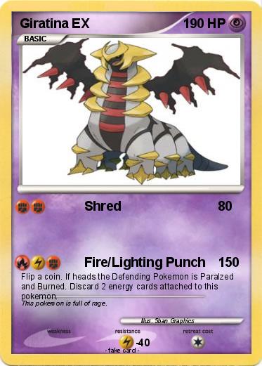 Pokemon Giratina EX