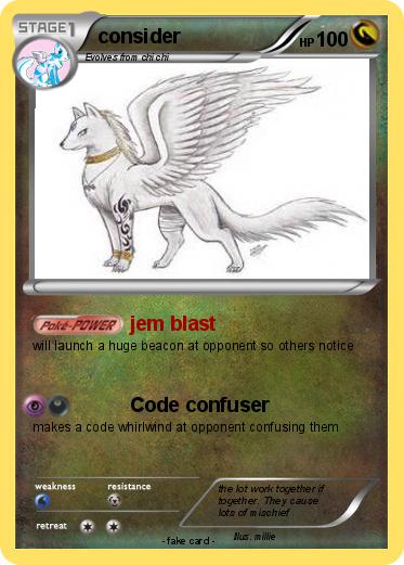 Pokemon consider