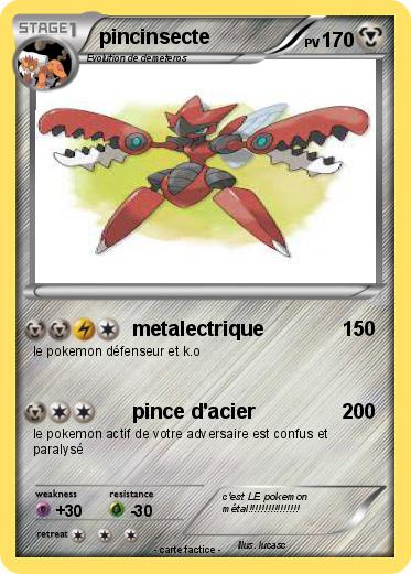 Pokemon pincinsecte