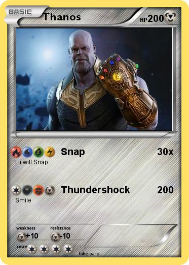 Pokemon Thanos