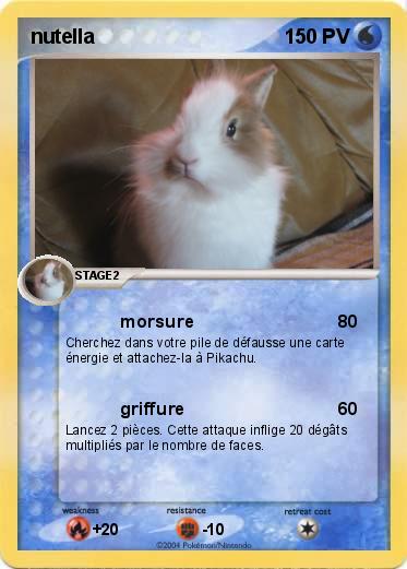 Pokemon nutella