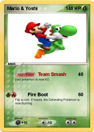 Pokemon Mario & Yoshi