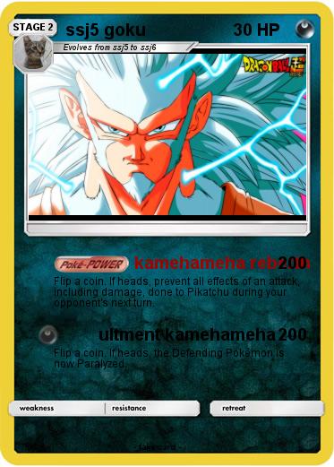 Pokemon ssj5 goku