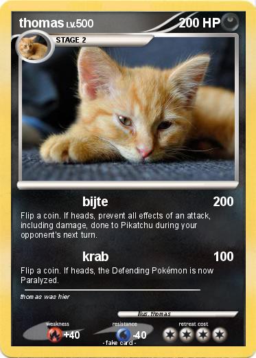 Pokemon thomas