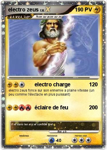 Pokemon electro zeus
