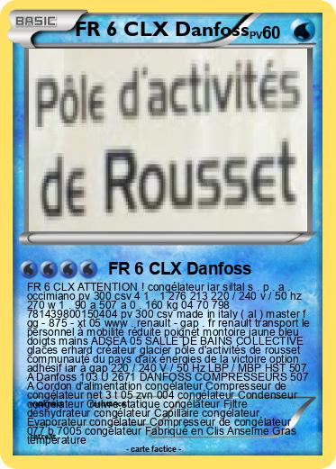 Pokemon FR 6 CLX Danfoss