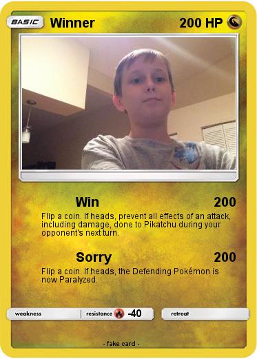 Pokemon Winner