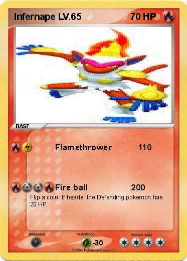 Pokemon Infernape LV.65